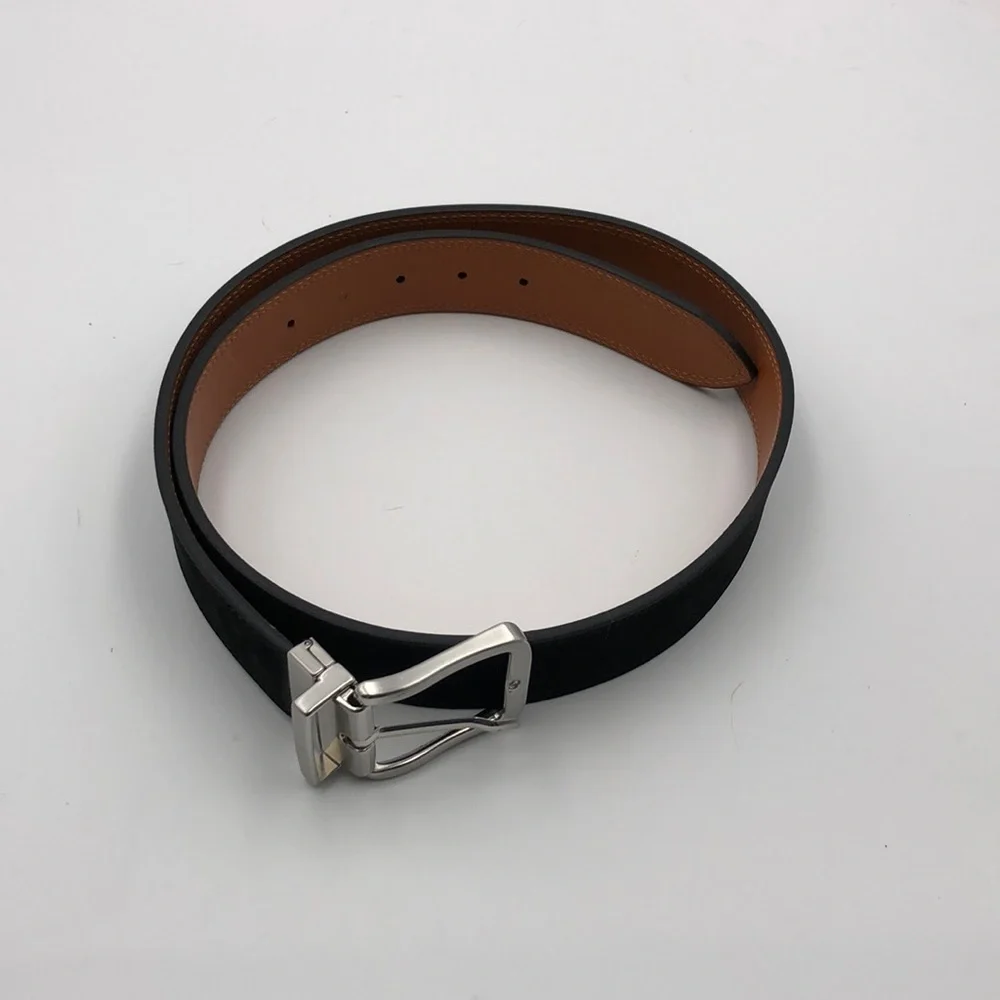 NWOT Officina Artigiana Leather Reversible Belt